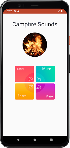 Campfire Sounds Screen 2