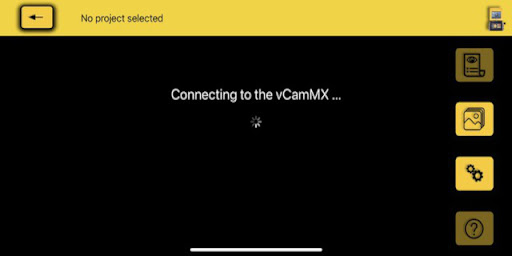 vCam Mobile Controller Screen 2