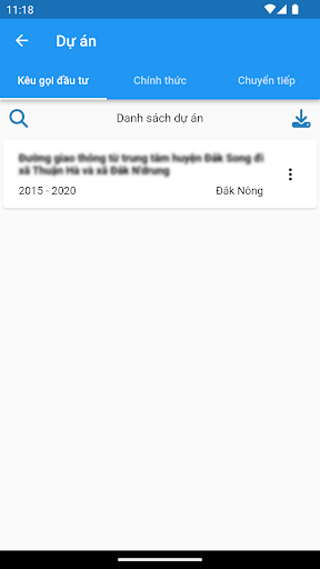 Quản lý đầu tư công Đắk Nông Screen 3
