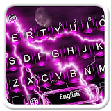 Purple Thunder Light Keyboard icon