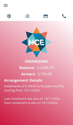 High Court Enforcement Screen 3