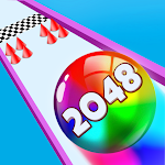 Cover Image of Unduh 2048 Ball Run Games - Rolling Balls Merge Match 1.0 APK