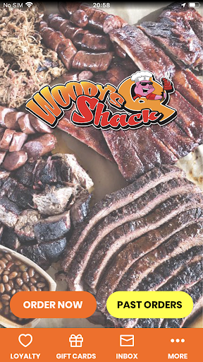 Android application Woody's Q Shack BBQ screenshort