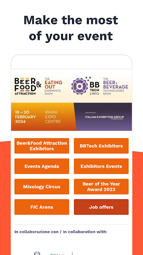 TEO – Beer&Food Attraction Screen 2