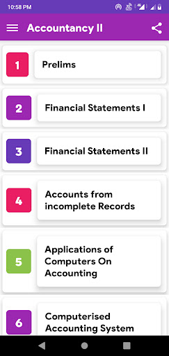 Accountncy II Book Class 11th Screen 3
