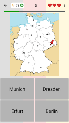 German States - Geography Quizのおすすめ画像4