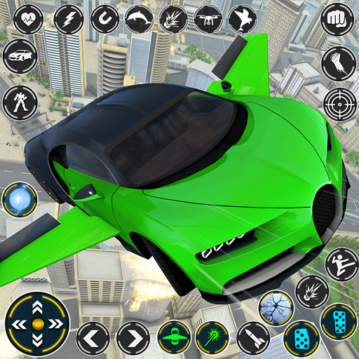 Flying Car Simulator Car Games