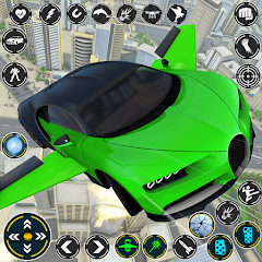 Flying Car Simulator Car Games MOD