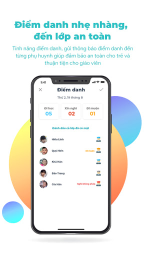 Android application ClassClap screenshort