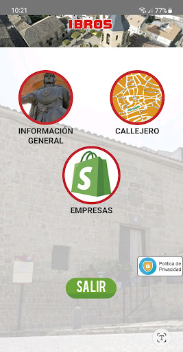 Callejero de Ibros Screen 2