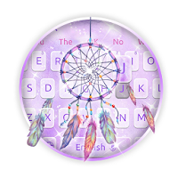 Purple Dreamcatcher Keyboard