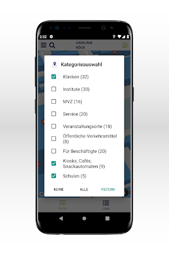 UKK Navi (Uniklinik Köln) Screen 2