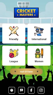Cricket Masters: Captain Games