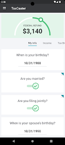Turbotax taxcaster online
