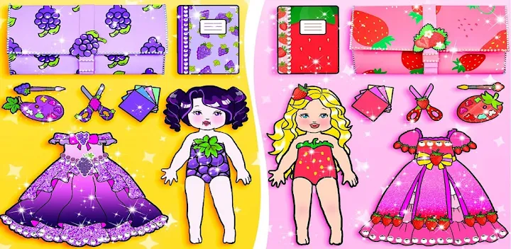 Chibi Dolls Diary DIY Dress Up