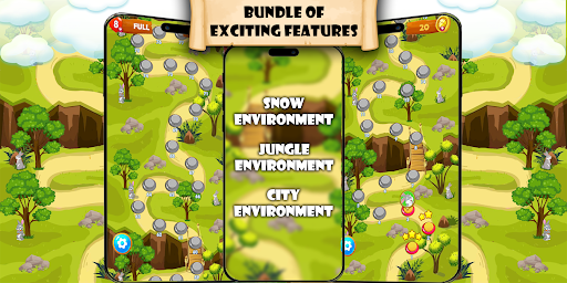Android application Rabbit Shooter||Bubble Shooter screenshort