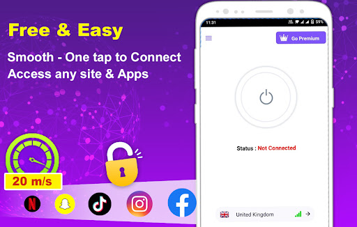 Higer VPN - Secure VPN Proxy Screen 2