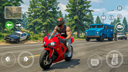Open World Bike Drive Game 3D screenshot 7