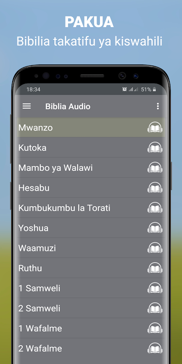 Biblia takatifu kiswahili neno - 3.1.1174 - (Android)