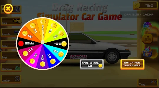 Drag Racing Simulator Car Game