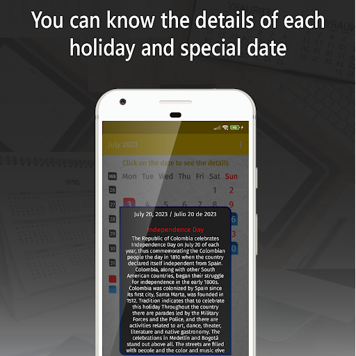 colombia calendar 2023