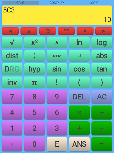 Screenshot of Scientific Calculator Pro