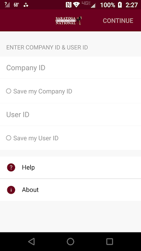 Android application SNB Business Mobile screenshort