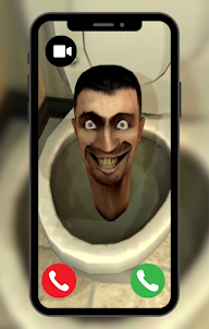 Skibidi toilet Fake call