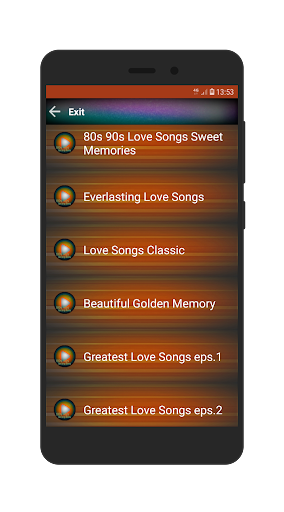 80s 90s Love Songs Memory Screen 3