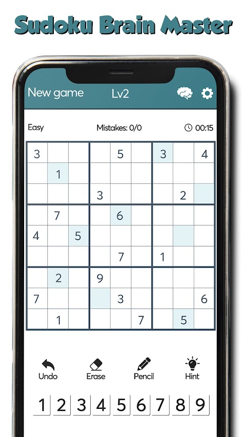 Sudoku Brain Classicのおすすめ画像5