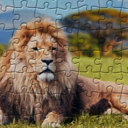 Jigsaw Puzzle Lions logo