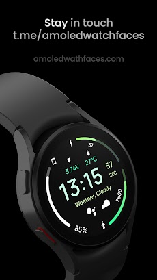 Awf Pulse: Wear OS Watch faceのおすすめ画像3