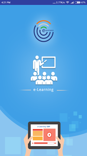 Android application eGov-Connect eLearning screenshort
