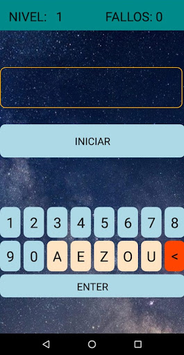 Android application Memorize Numbers screenshort