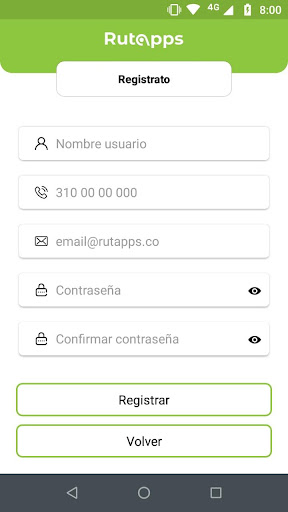 Rutapps Screen 3
