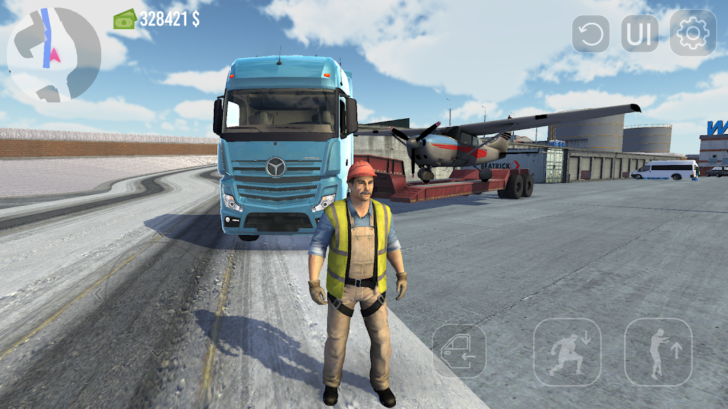 تحميل لعبة Nextgen Truck Simulator مهكرة 2024 للاندرويد