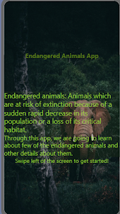 Endangered Animal-Jada Cheambe