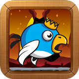 Angry Volcano Birds: Zfighter icon