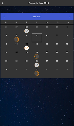 Fases da Lua PRO Screen 2