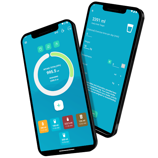 Android application Drink Tracker - Water Reminder screenshort
