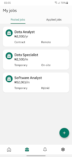 SwiftJob Screen 2