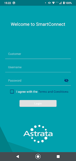 Android application SmartConnect screenshort