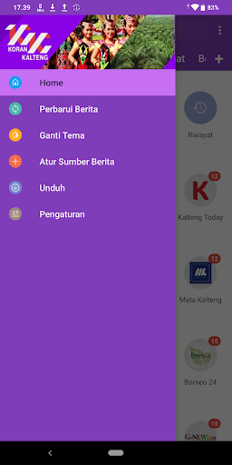 Android application Koran Kalteng (Berita Kalimant screenshort