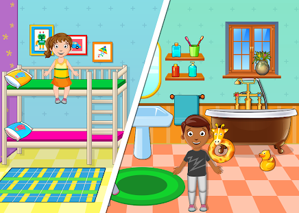 Kids Mini Home Family Life - My Toys House Town 0.9 APK screenshots 7