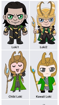 How to draw Lokiのおすすめ画像1