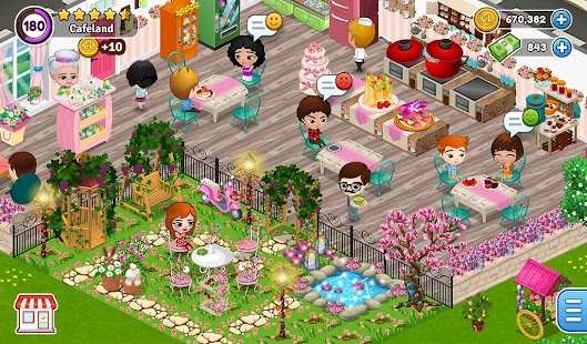 Cafeland - Restaurantspiel Screenshot