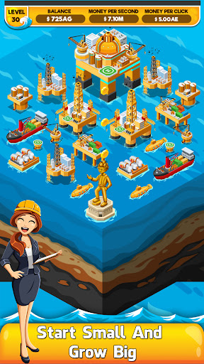 Screenshot of Oil Tycoon 2: Idle Miner Game