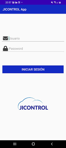 JICONTROL APP Screen 2