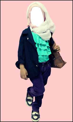 Hijab Kids Photo Suit HD Screen 3