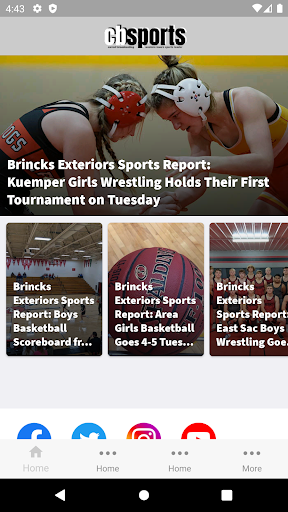 Android application CB Sports Network screenshort